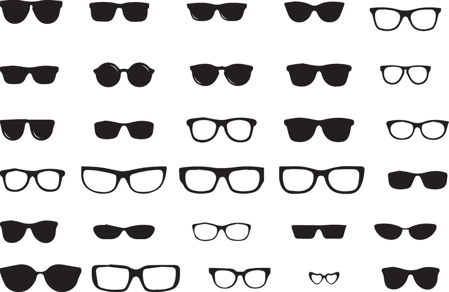 sunglass icon background vector