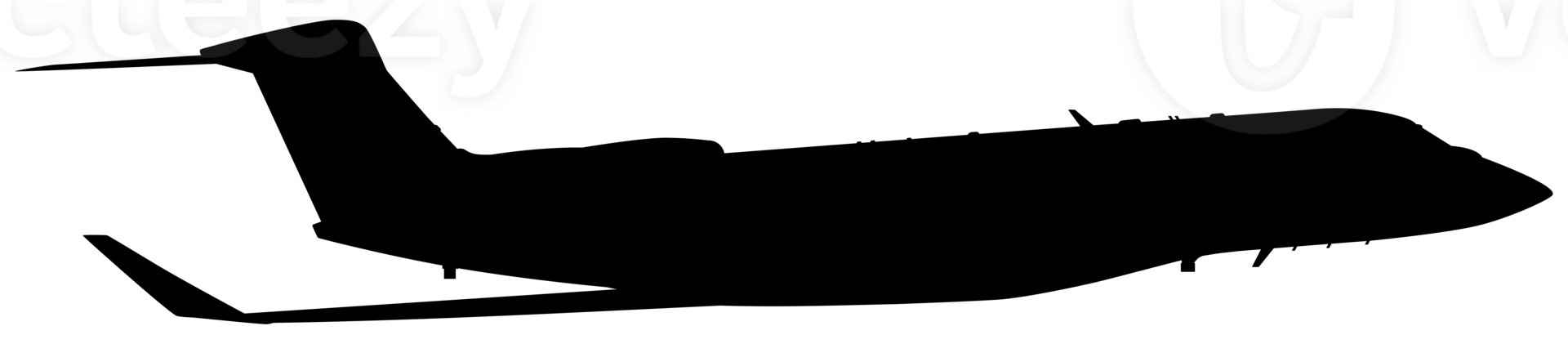 Private Jet Silhouette, Aircraft, Aeroplane can use for Logo Gram, Pictogram, Apps, Website, etc png