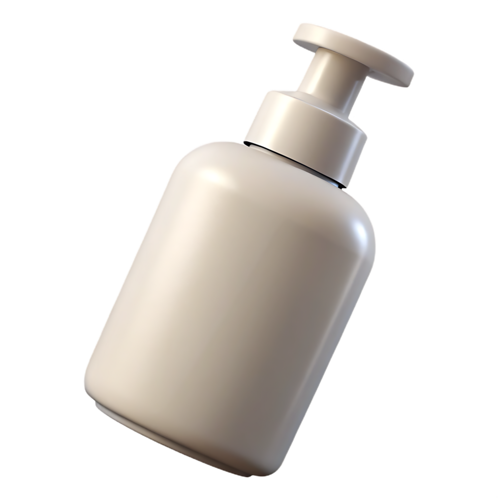 Minimalist Hand Soap Dispenser on transparant background for Cleanliness and Hygiene png