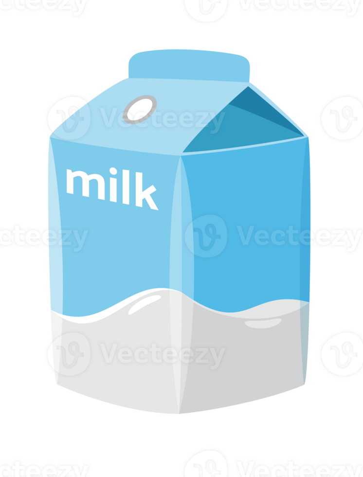 Illustration of Milk Carton png
