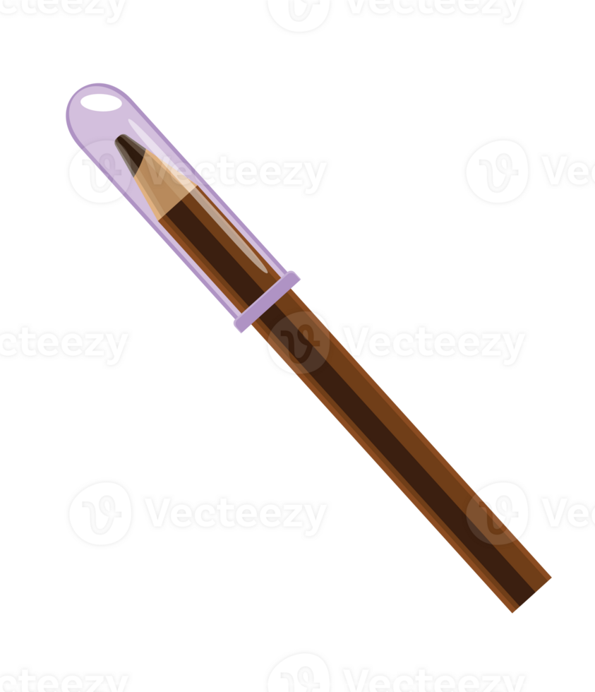 Illustration of an Eyebrow Pencil png