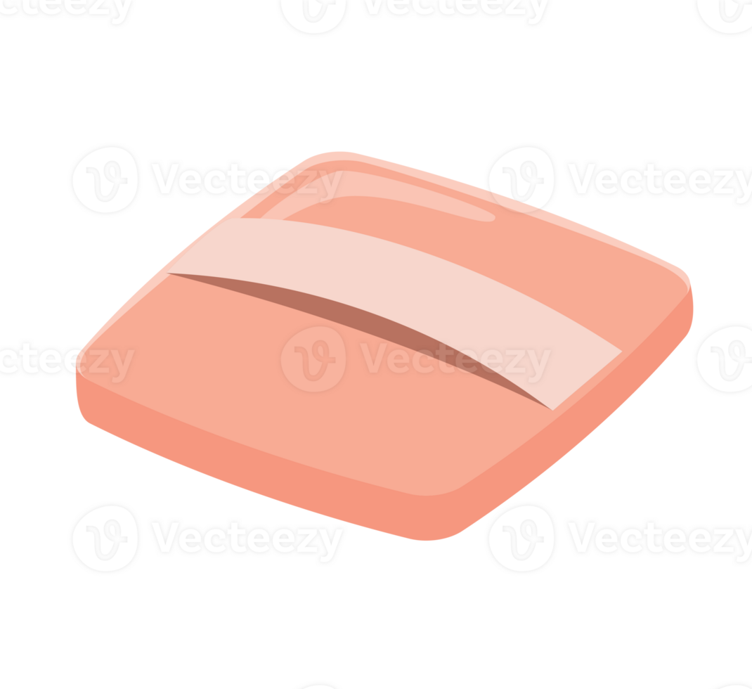 Pink Bar of Soap png