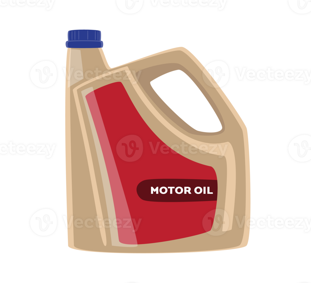 Illustration of Motor Oil Bottle png
