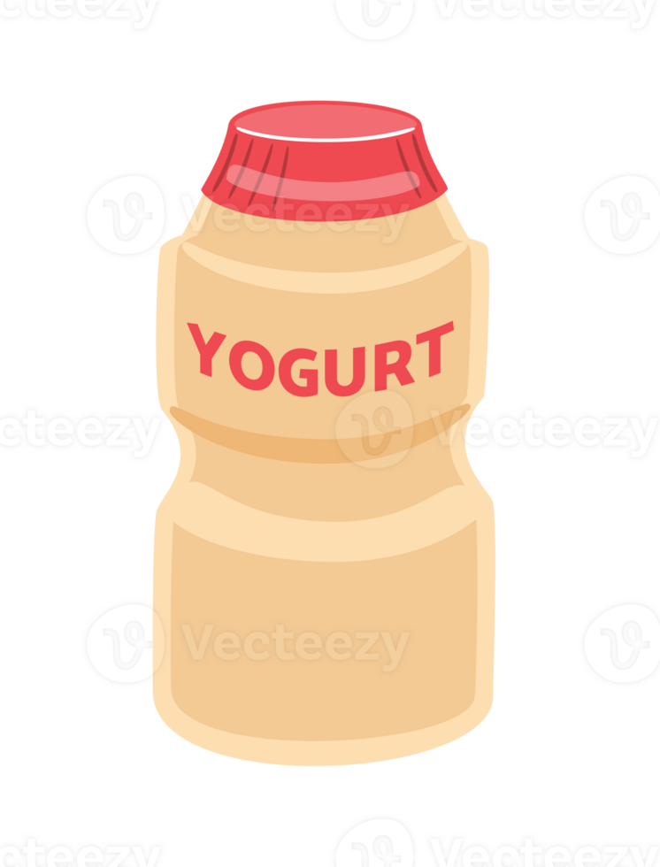 Small Yogurt Drink Bottle png