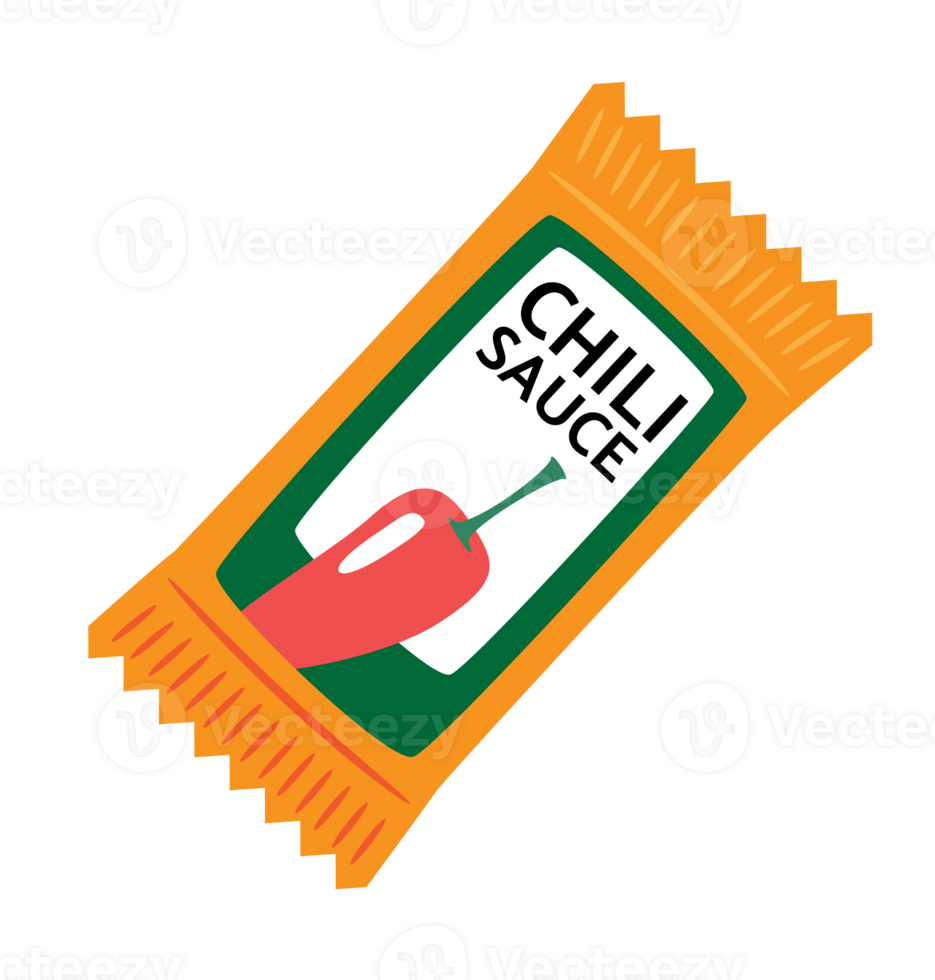 Chili Sauce Packet png