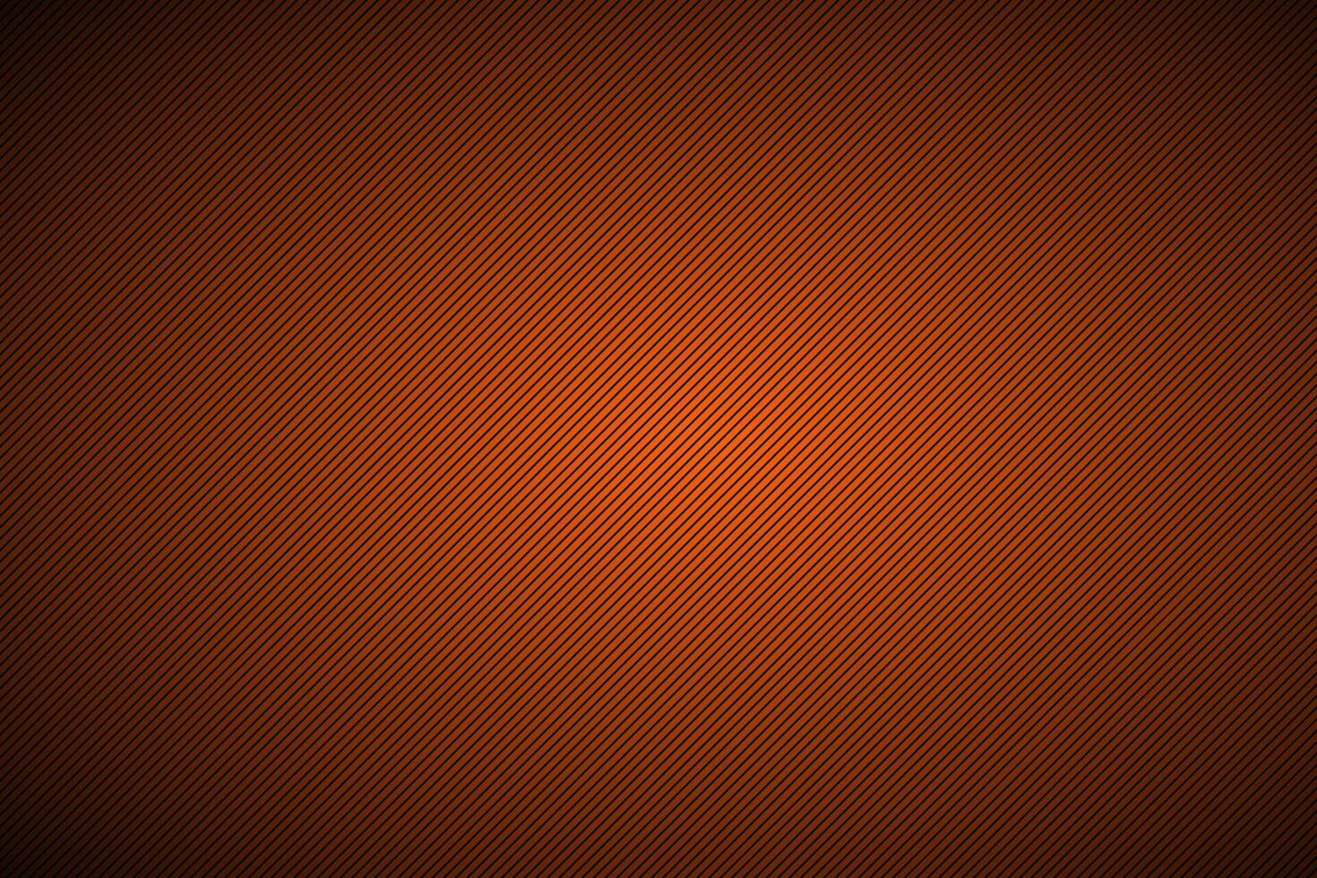 Black and orange abstract background with diagonal stripes amd lines. illustration vector
