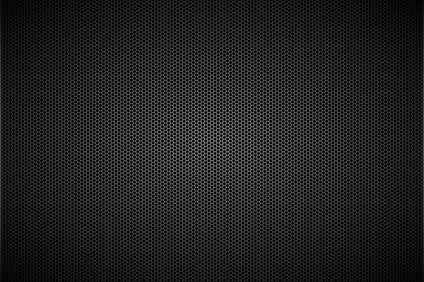 Geometric polygons background. Abstract black metallic hexagons wallpaper. Simple illustration vector