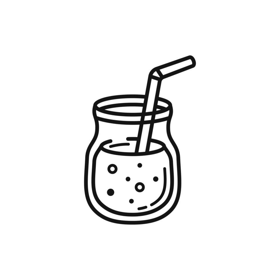 Jar Drink Beverage Design and Summer Icon png