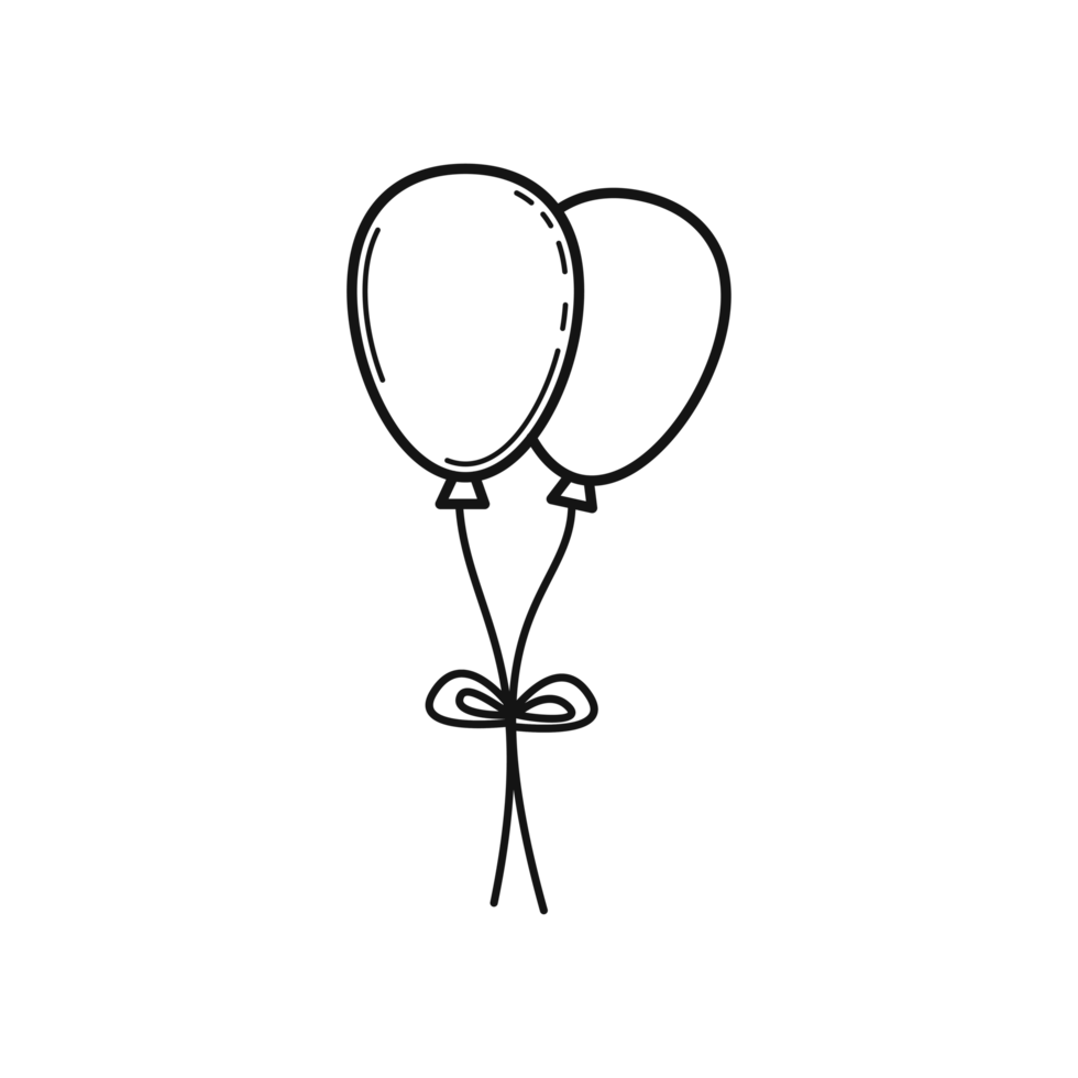 Party Balloons Simple png