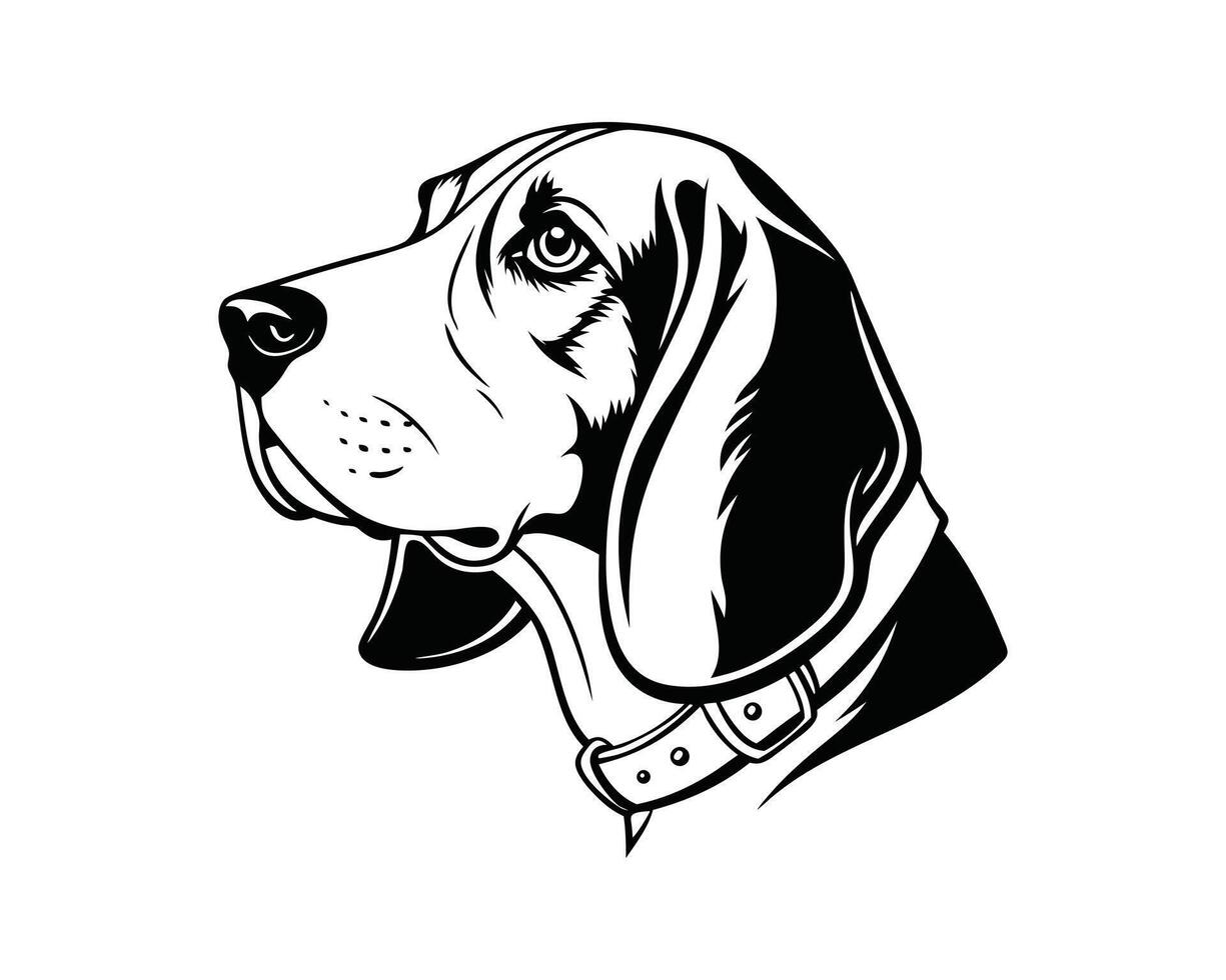 Dog logo design vector