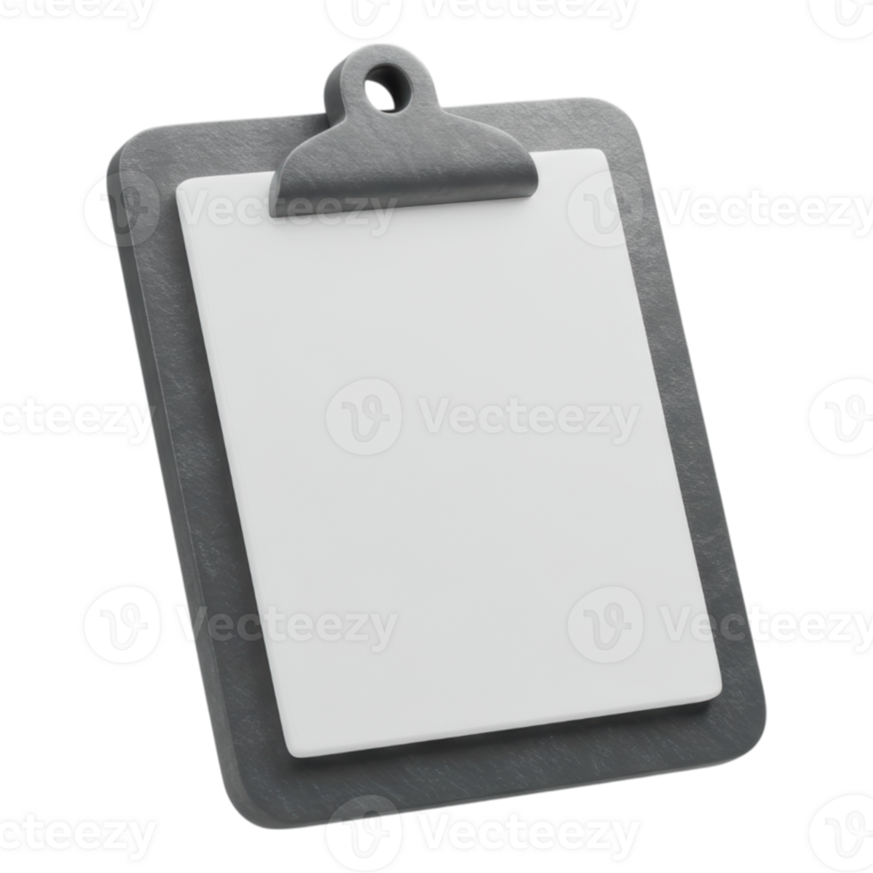 Clipboard Blank Paper Transparent Icon png