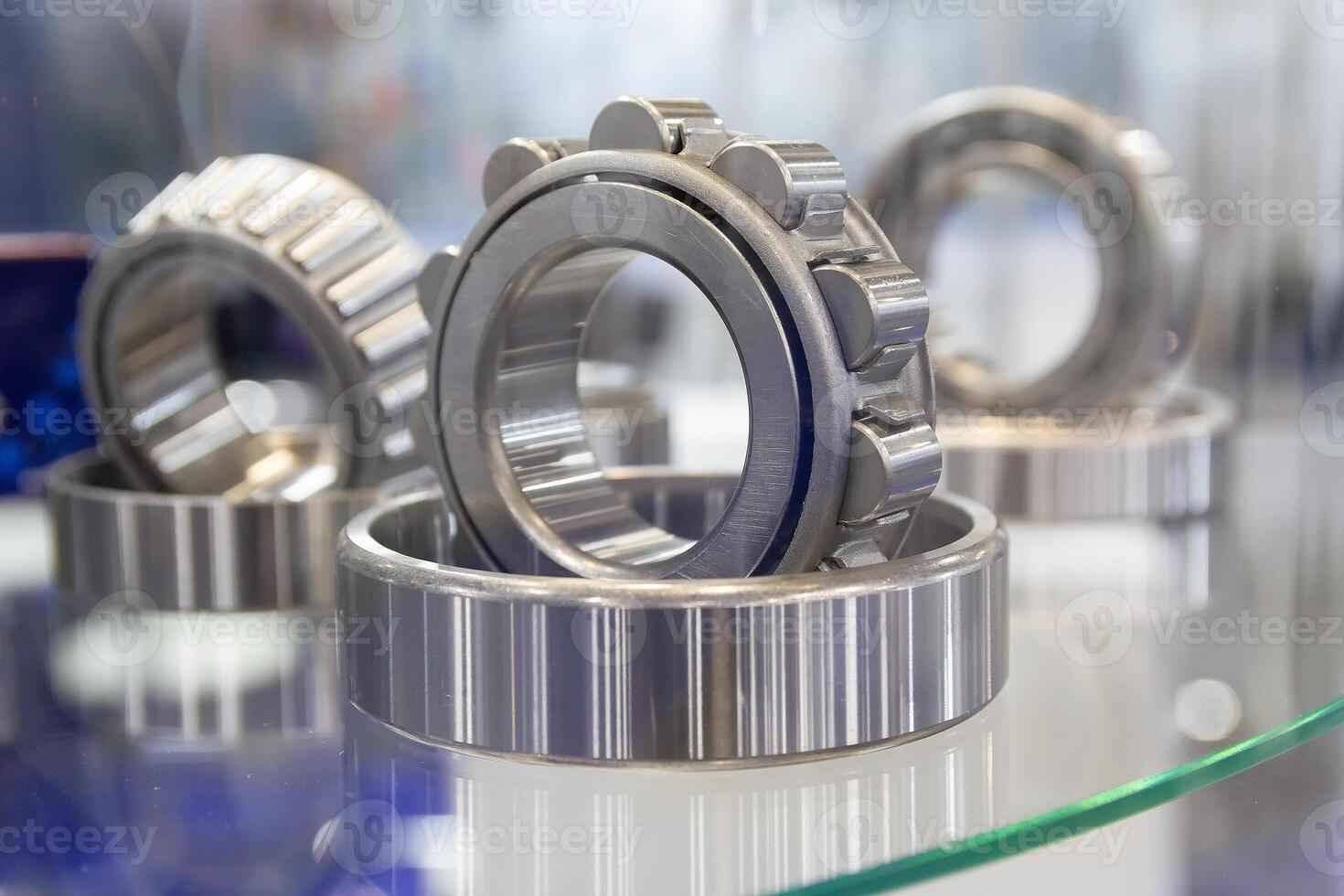 Bearings on the showroom stand photo