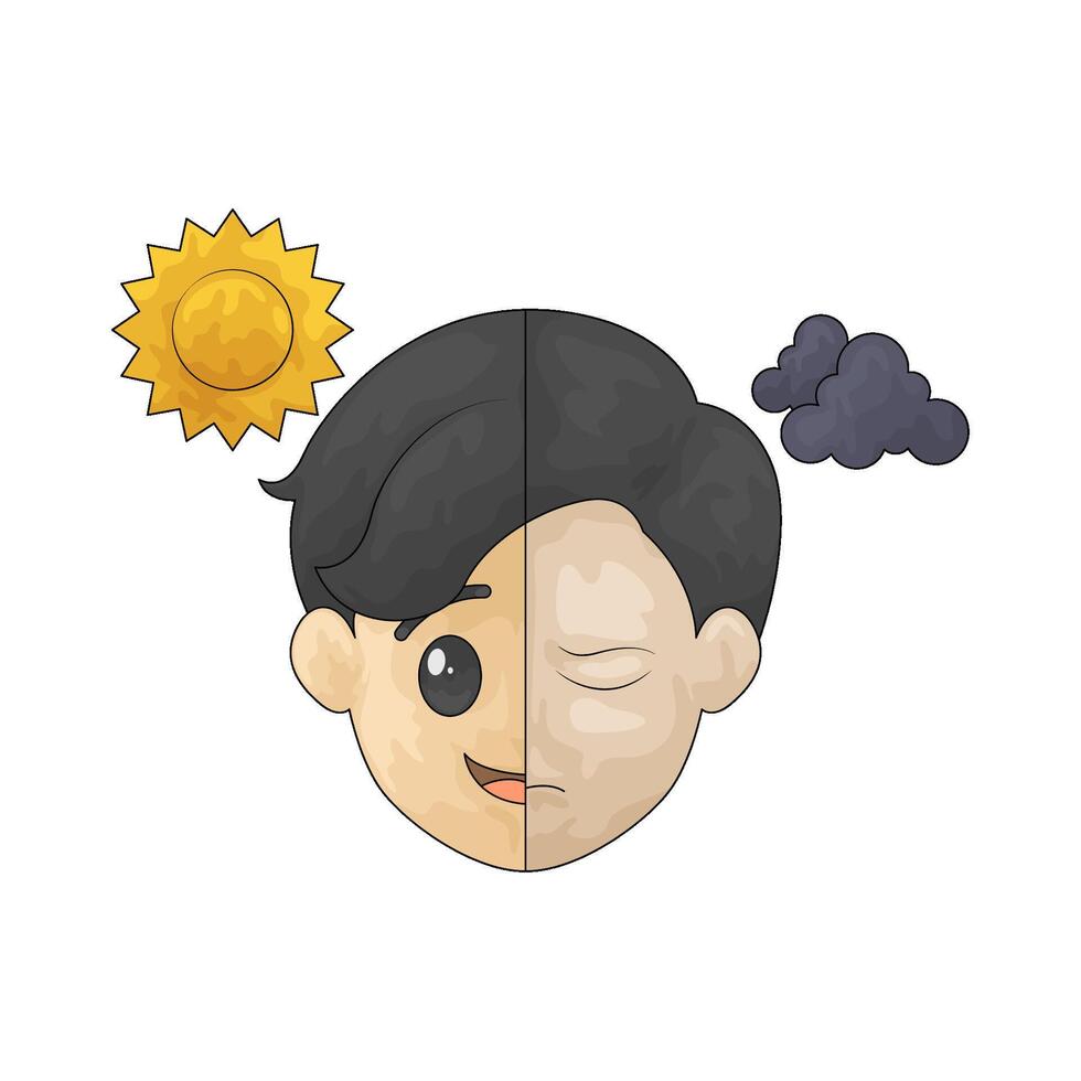 Mood Swing illustration vector