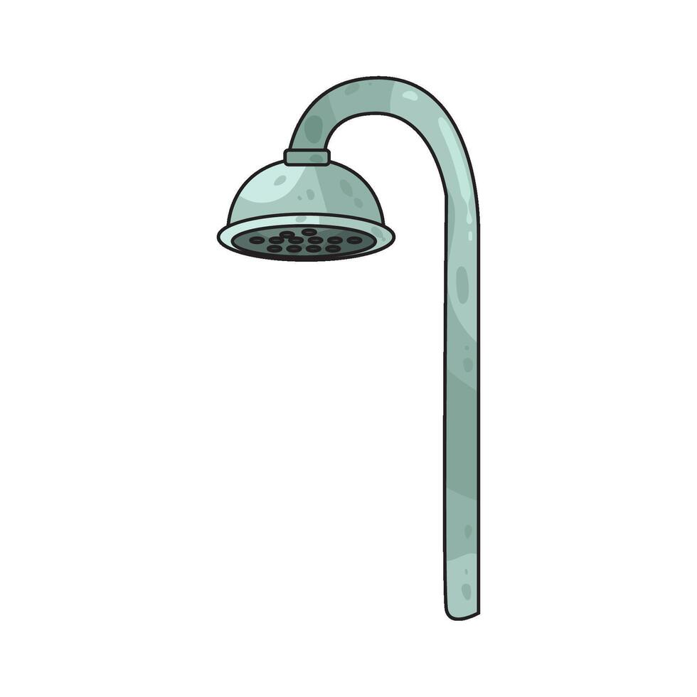 a shower illustration vector