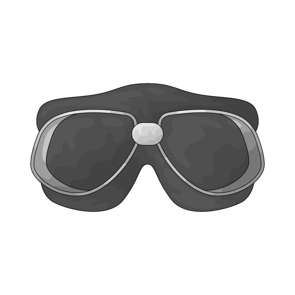 Emergency goggles illustration vector