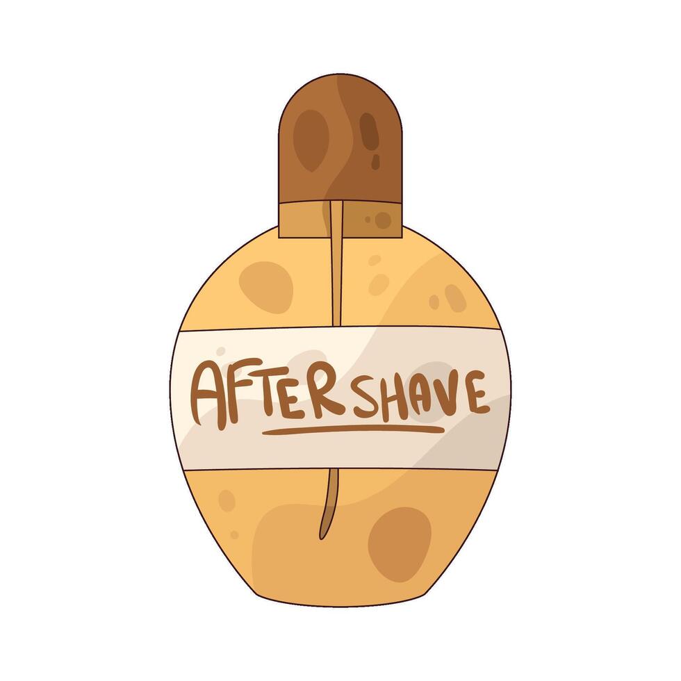 aftershave spray bottle vector