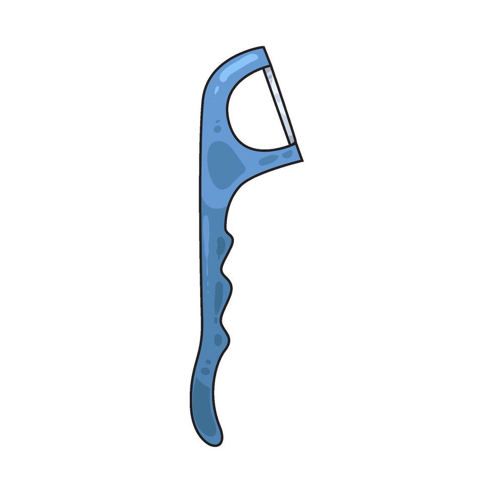 Illustration of Dental Floss vector