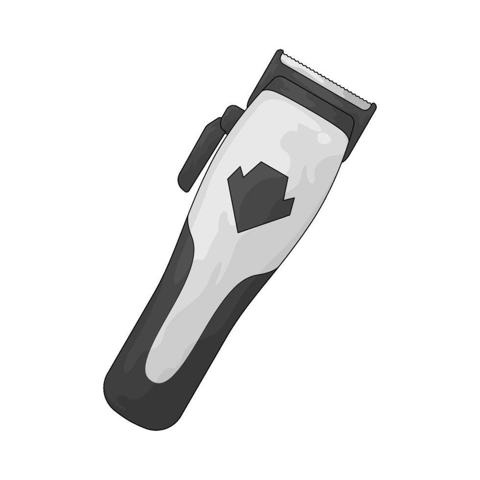 Electric shaver illustration vector