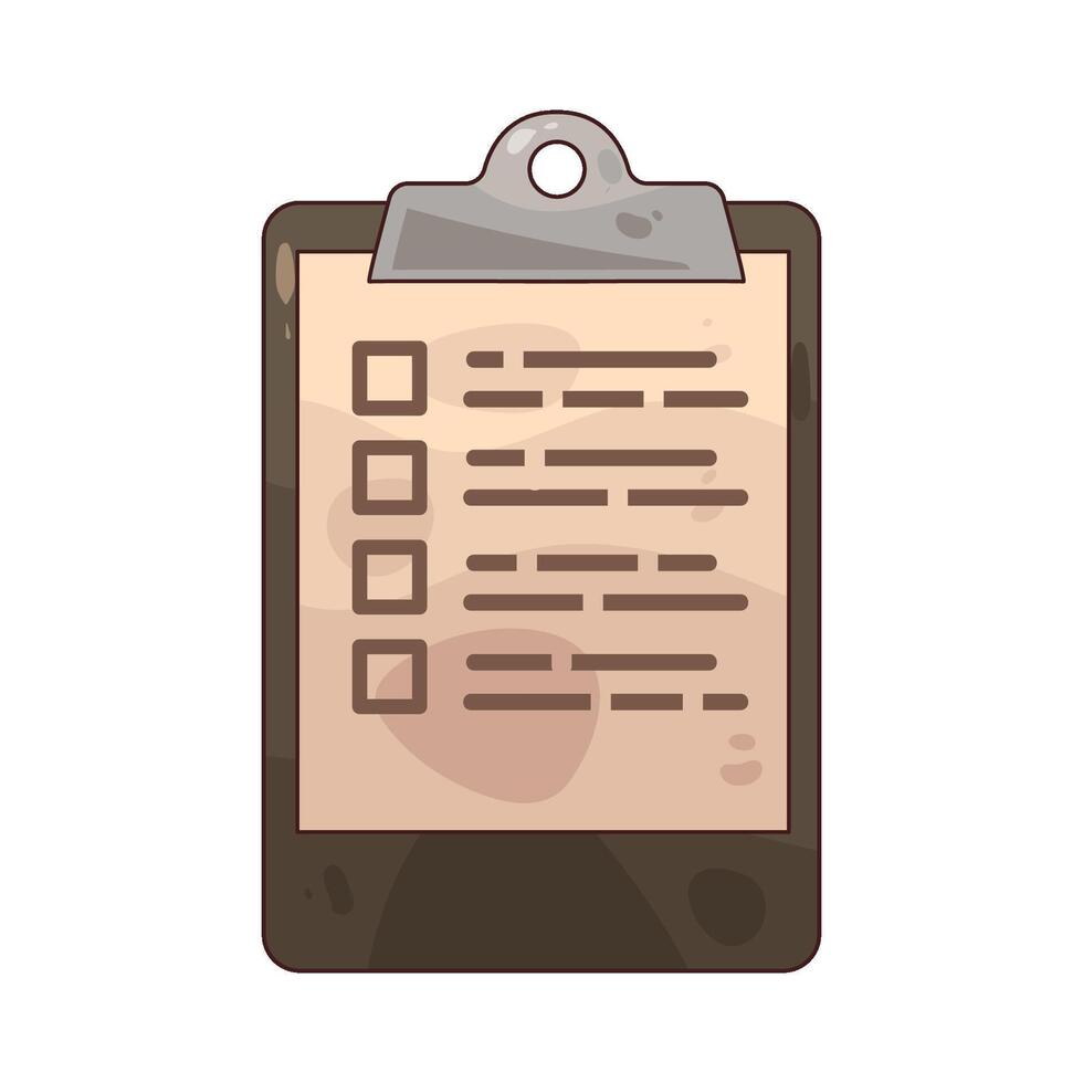 Empty checkbox illustration vector