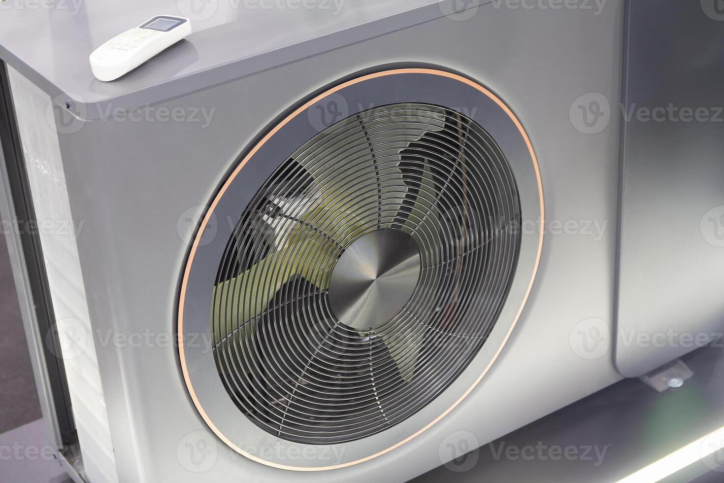 Air conditioning units on sale in showcase photo