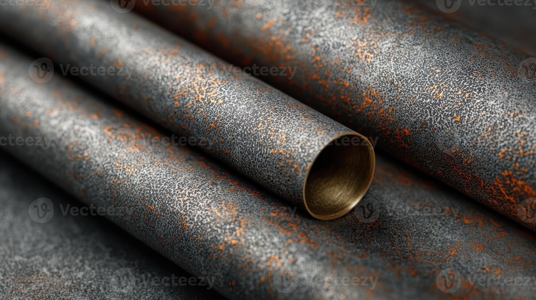 Textured titanium surface showcasing subtle orange peel pattern with metallic sheen in a close up view photo