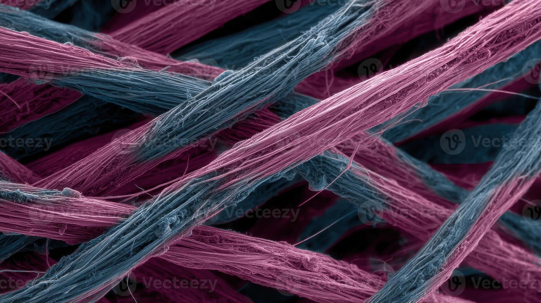 Discovering the intricate texture of carbon fiber strands with epoxy blend in a detailed close up view photo