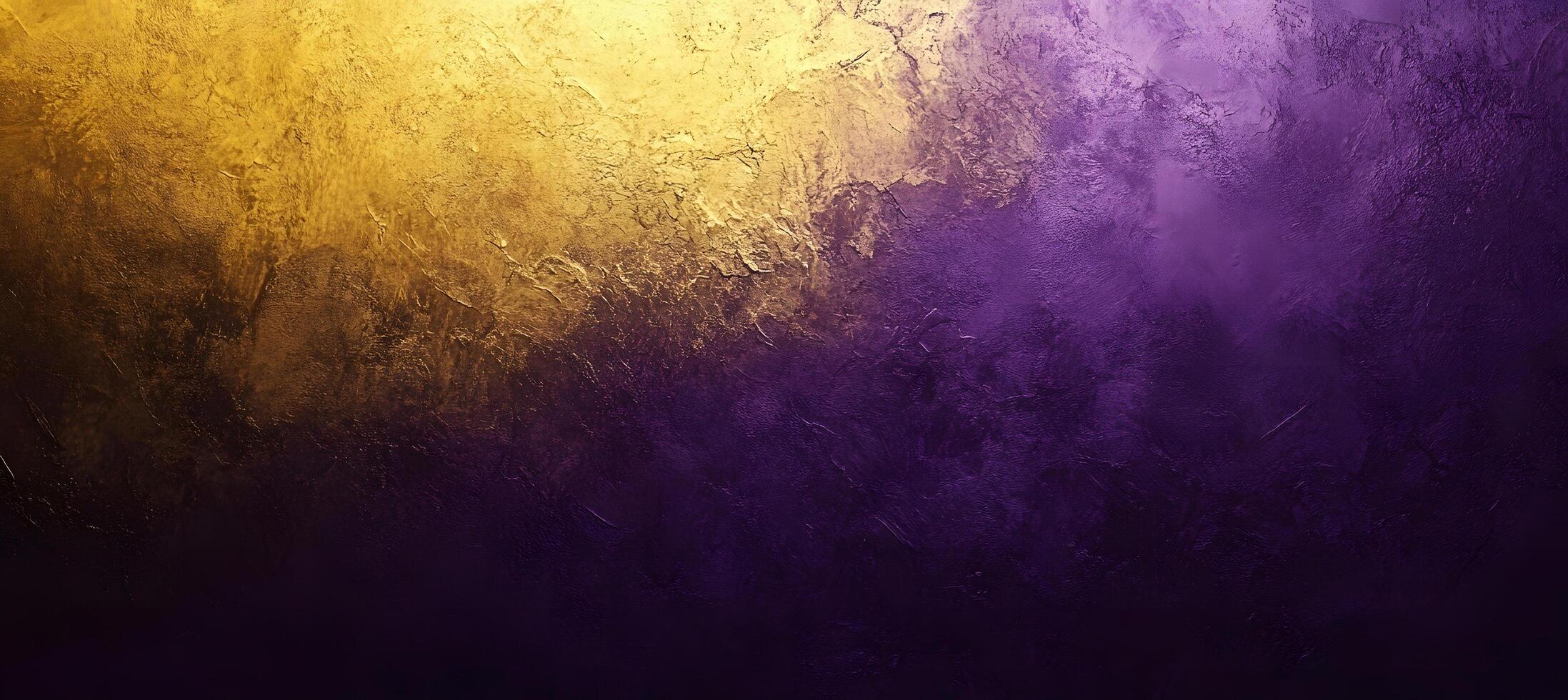 A luxurious background features a gold and purple gradient with a textured surface photo