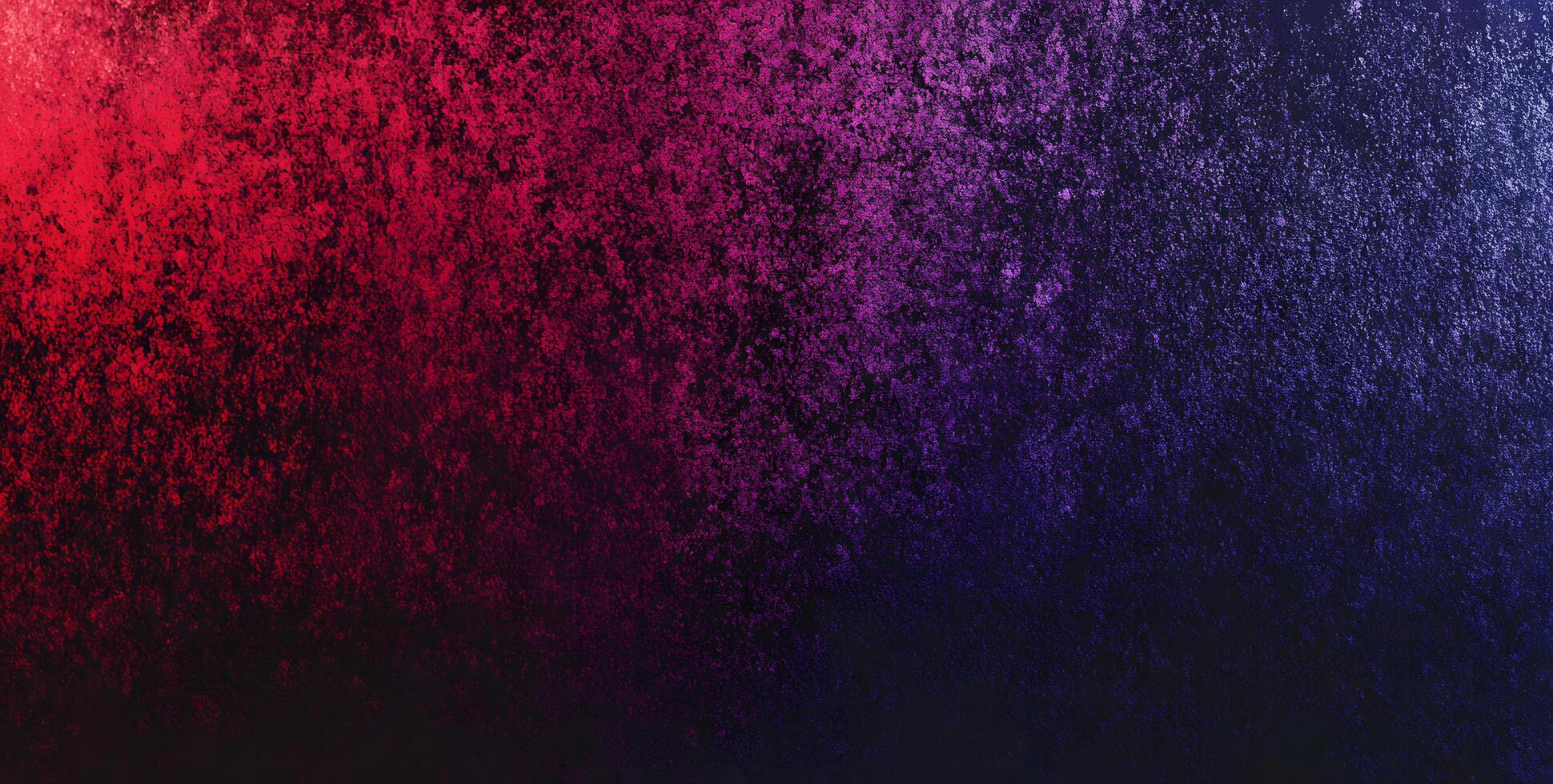 Deep hues of red and blue create a textured, visually striking ombre gradient finish photo