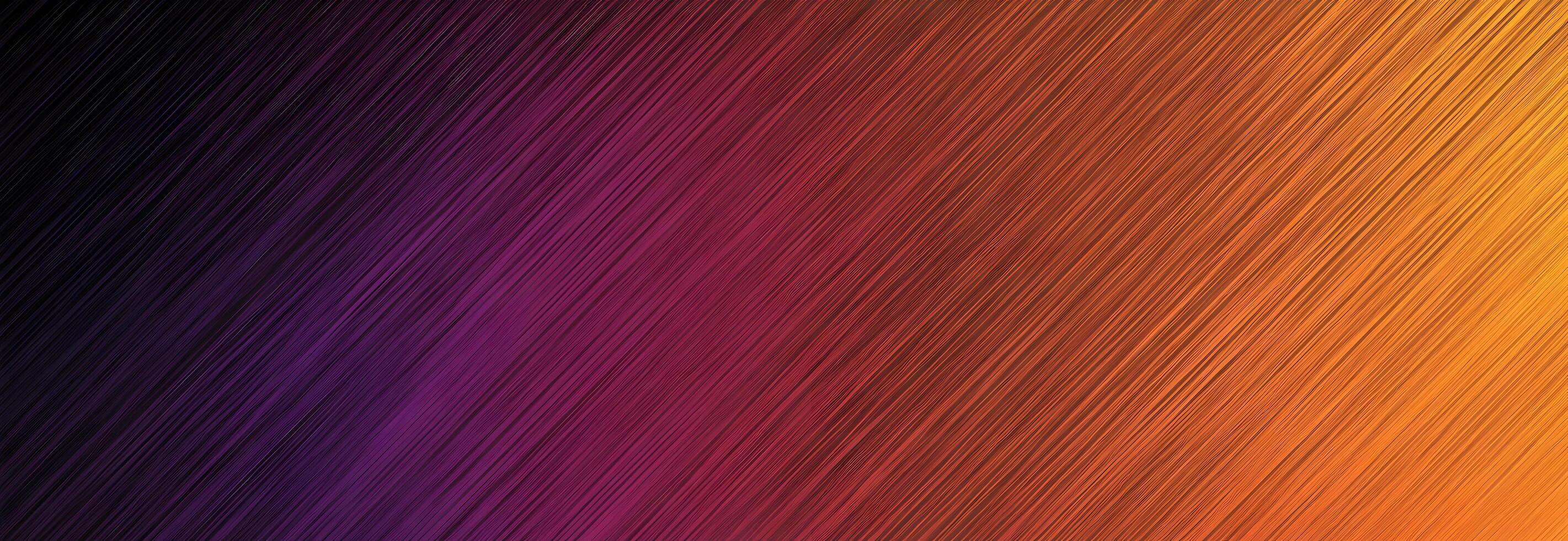 Diagonal lines gradient with textures transition from purple to orange create a dynamic background photo