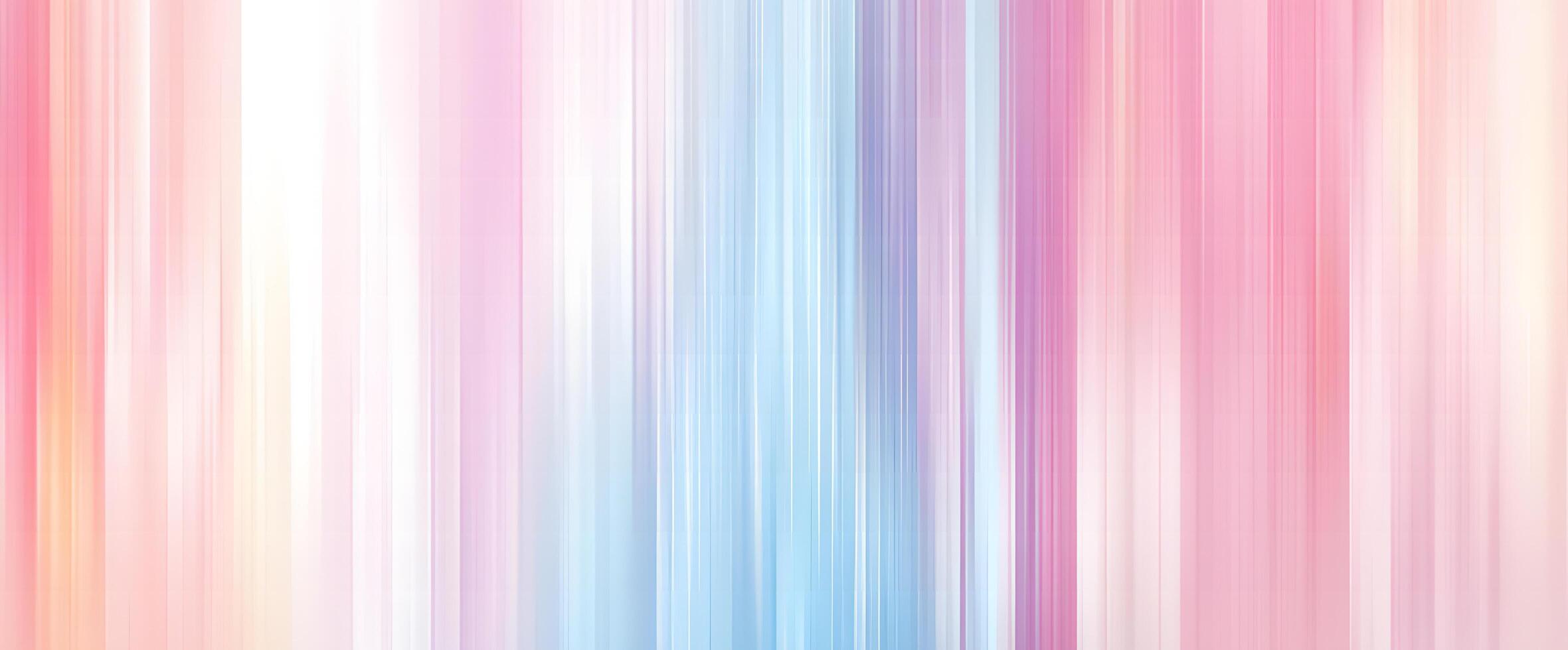 Subtle motion blur highlights blue and pink vertical lines across a bright and vibrant background photo