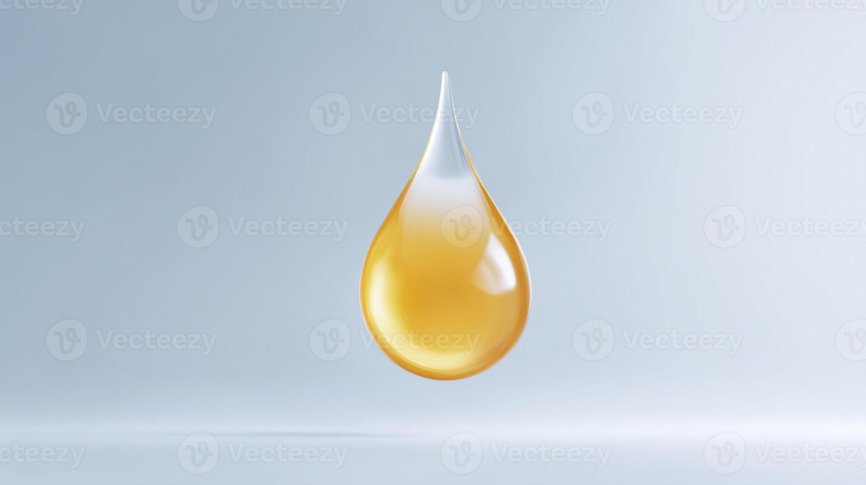 A drop of oil on a white background photo