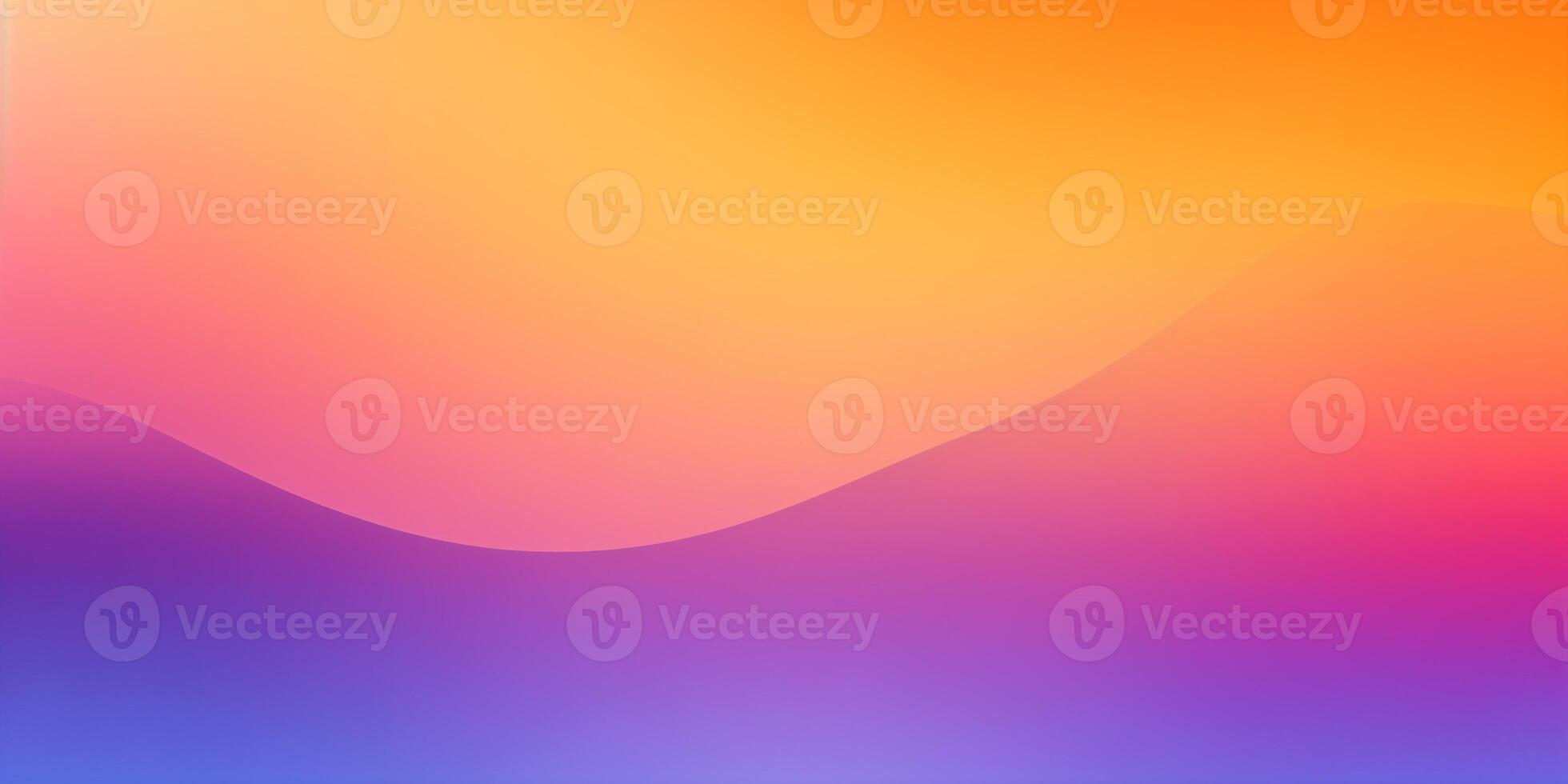 Abstract background blending warm and cool colors with smooth wave photo