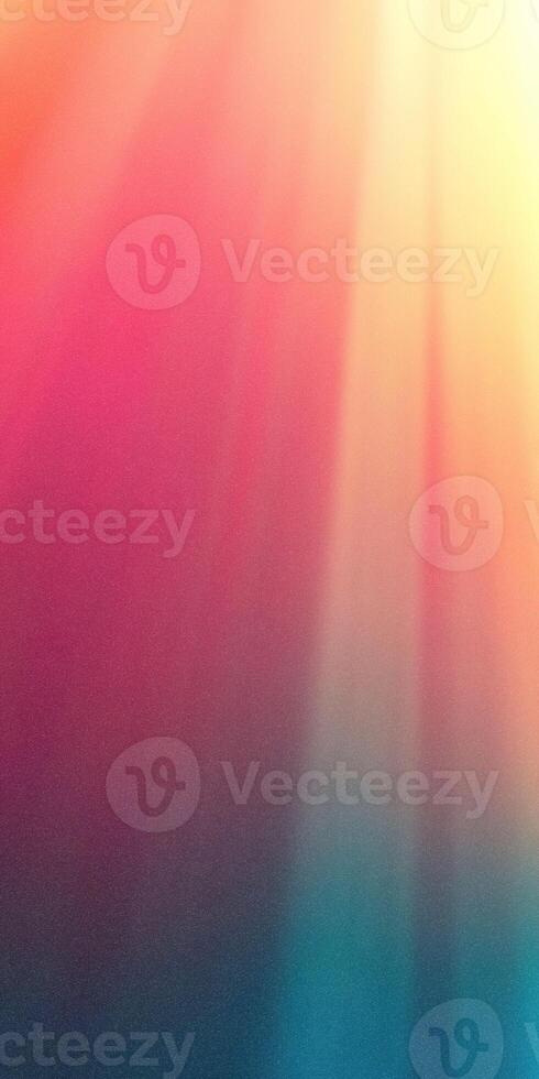 Vibrant gradient background with warm and cool tones in abstract light streaks photo