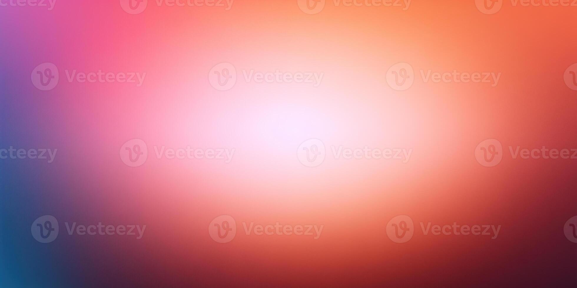 Abstract blurred colorful background with bright center and soft focus effect photo