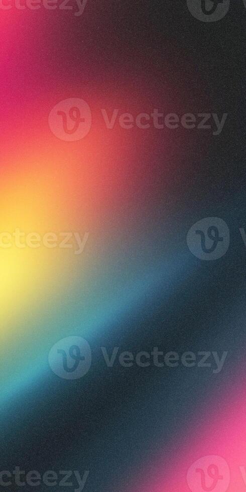 Vibrant abstract gradient with bold color transitions in blurred style photo