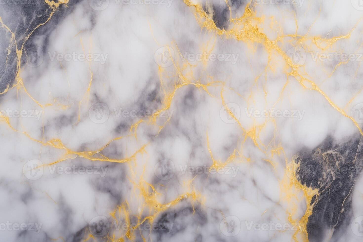A close up of a marble surface with gold and black paint photo