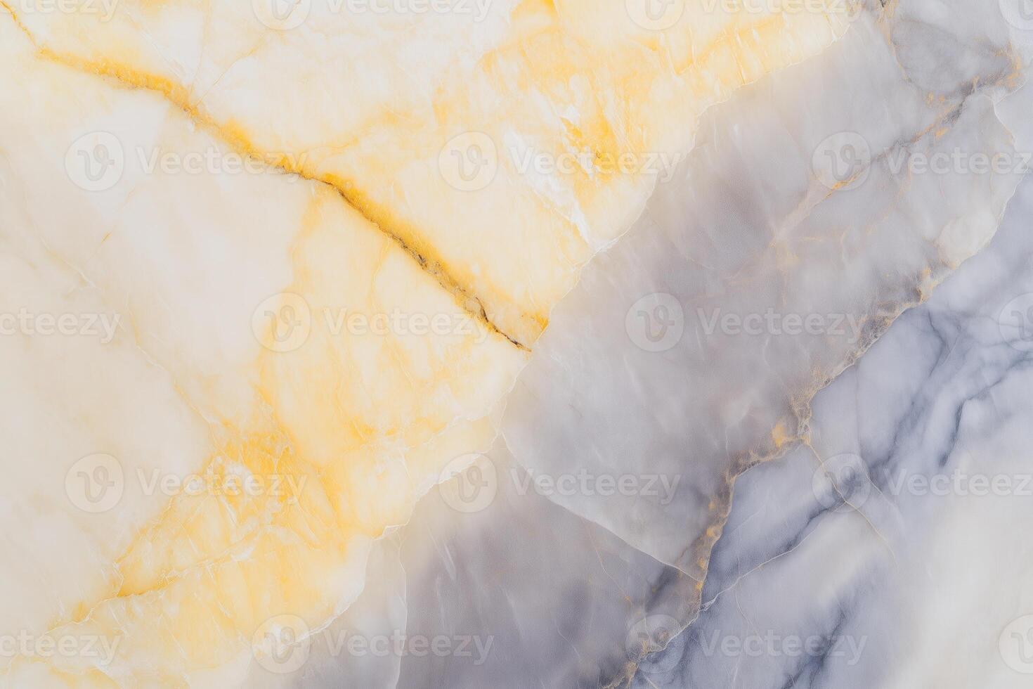 Natural onyx marble texture with yellow and gray veining patterns photo