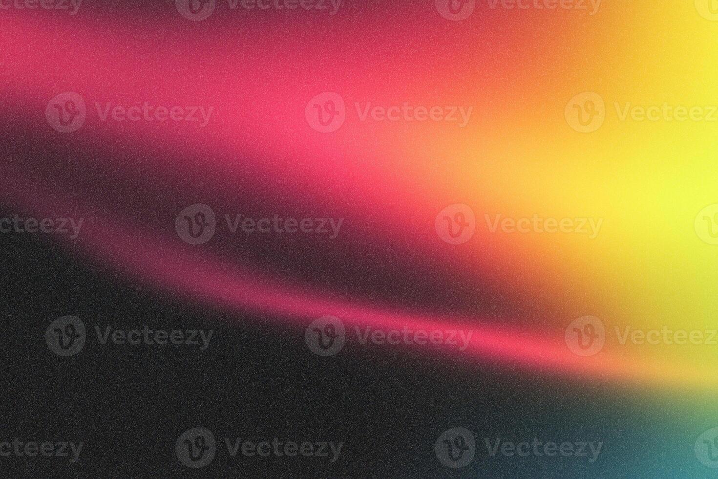 Colorful abstract gradient with smooth flowing lines in pink, red, and yellow photo