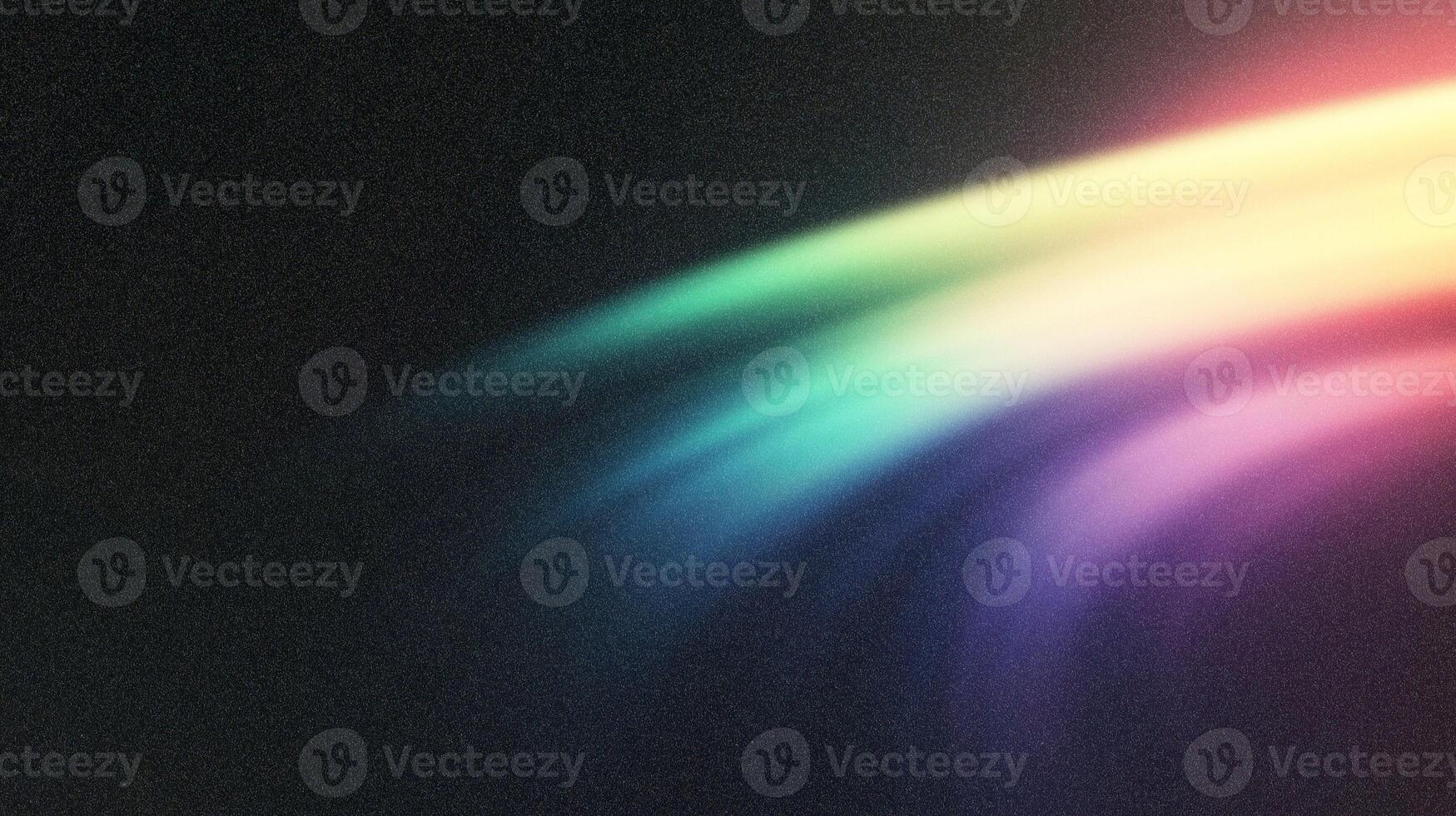Colorful light spectrum on curved surface with gradient effect photo