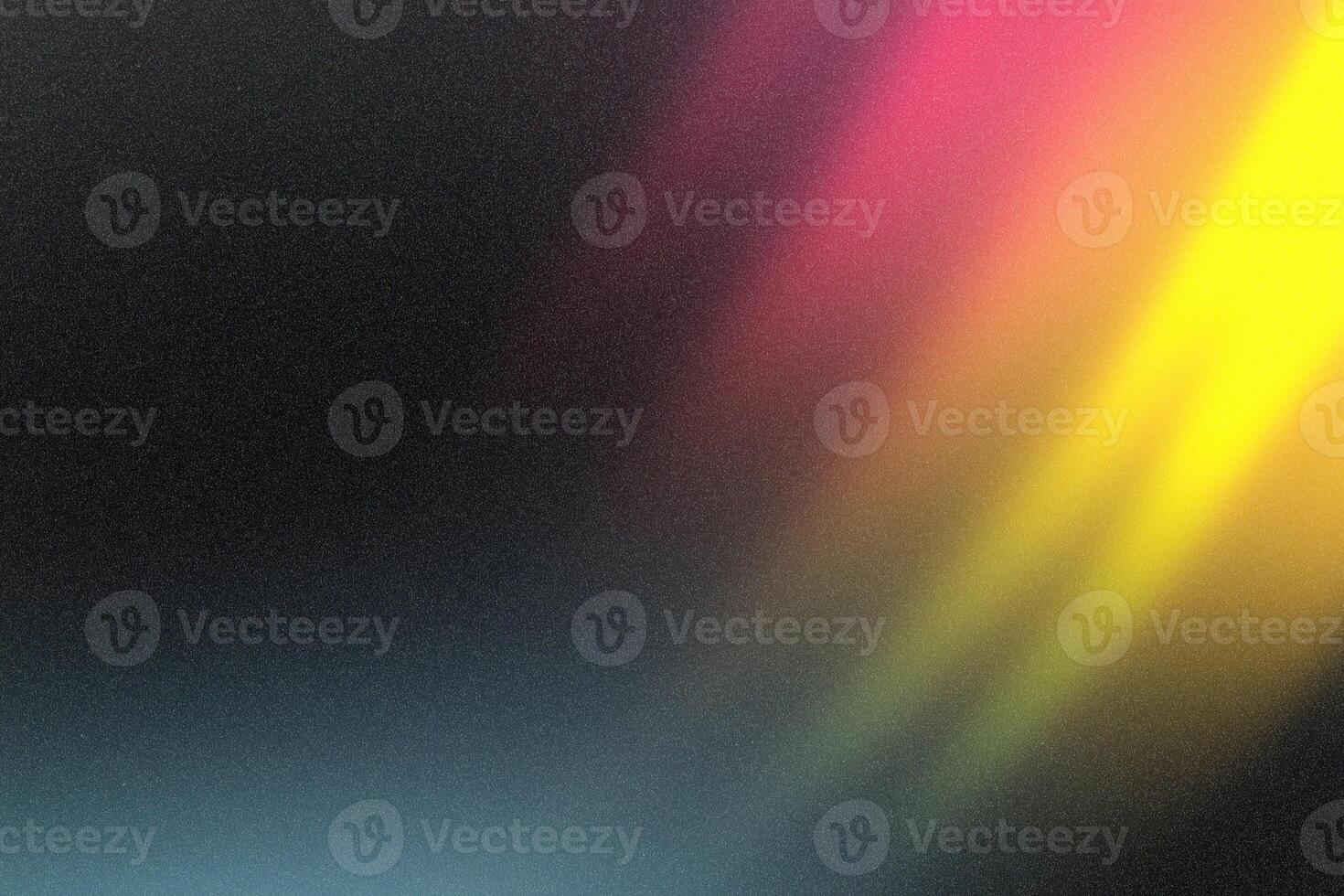 Abstract gradient with neon colors and smooth flowing pattern photo