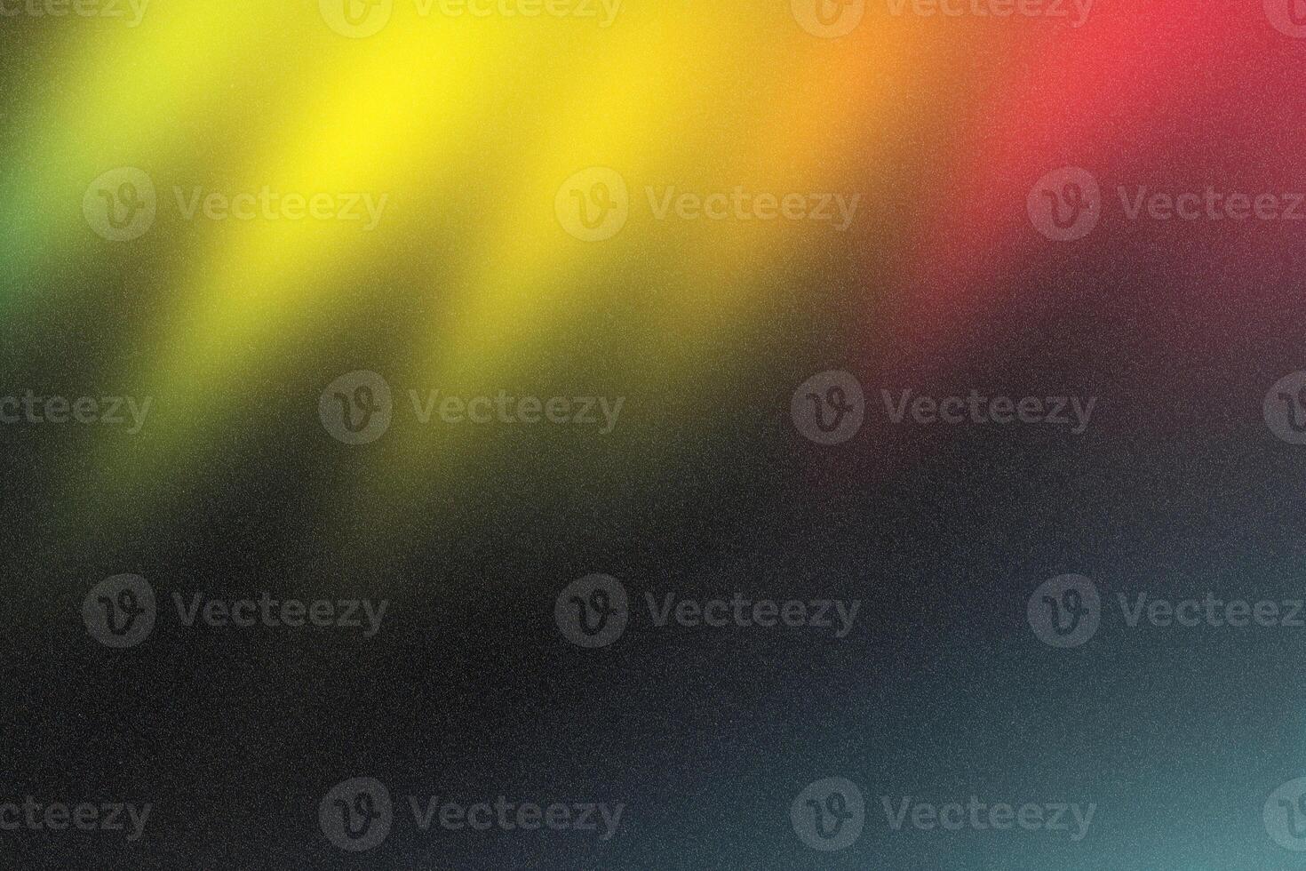 Abstract blurry background with vibrant yellow, orange, and red gradient photo