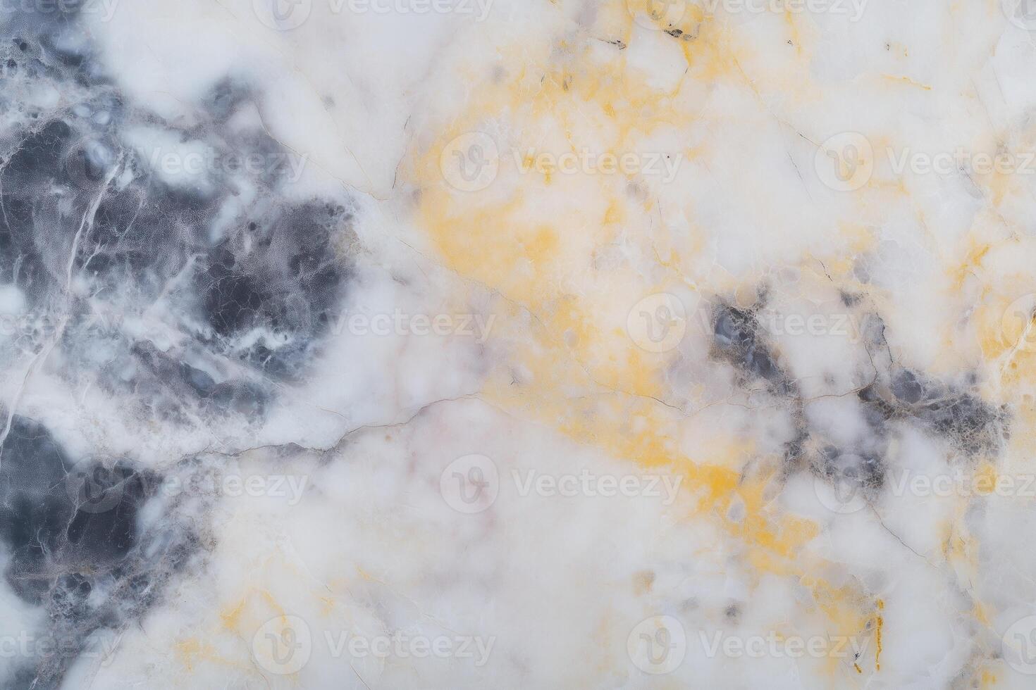 Elegant marble texture with yellow and black veins photo
