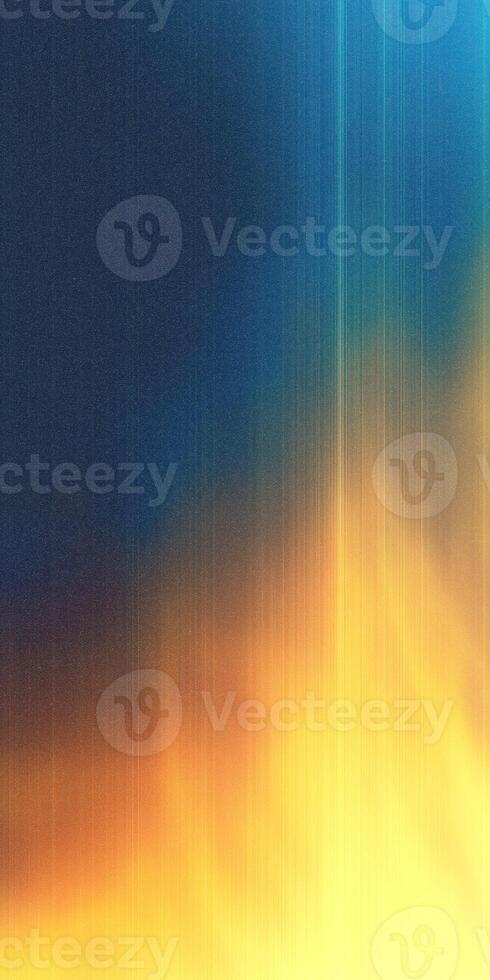 Abstract gradient background with vibrant blue and orange hues photo