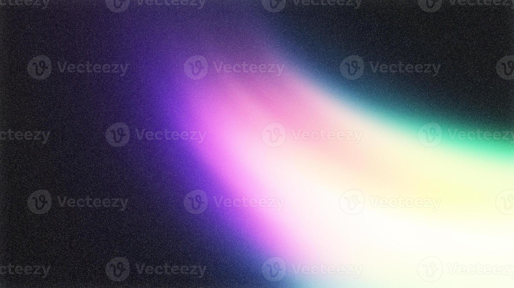 Light leak creating abstract colorful gradient on black background photo