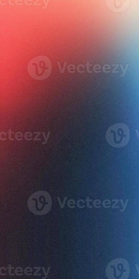 Abstract gradient with red and blue hues merging in smooth transition photo