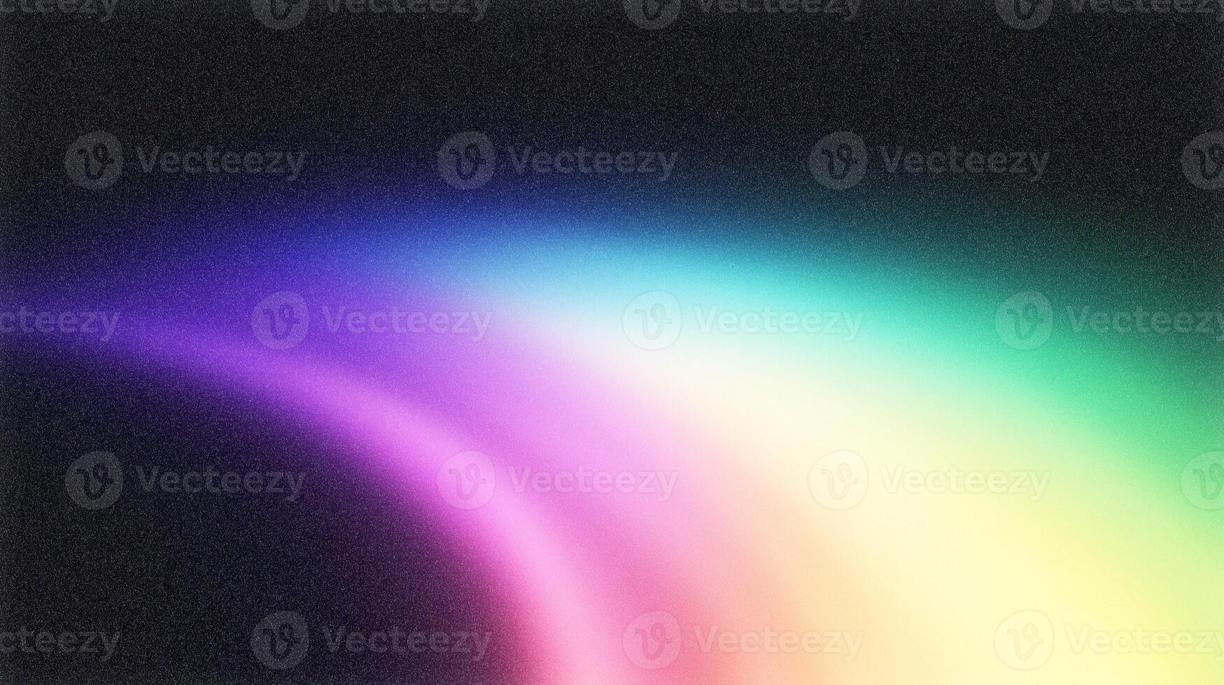 Colorful light trails creating a vibrant abstract background on dark canvas photo