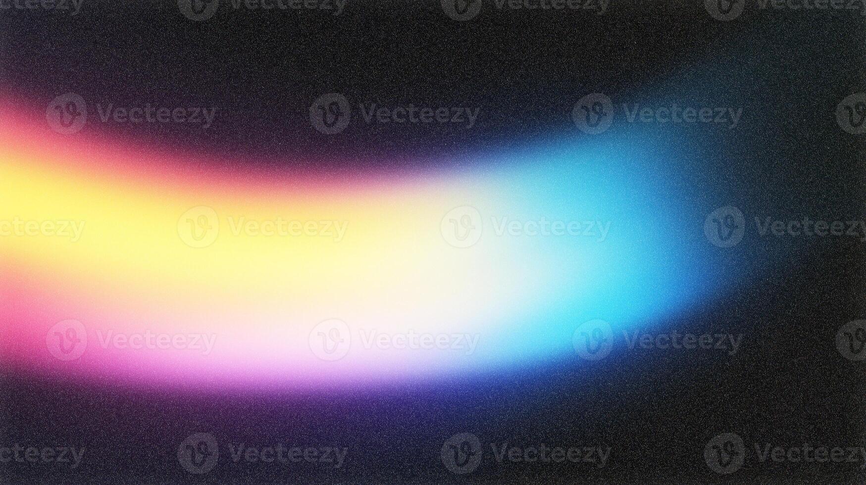 Colorful light leak creating abstract background with film grain photo