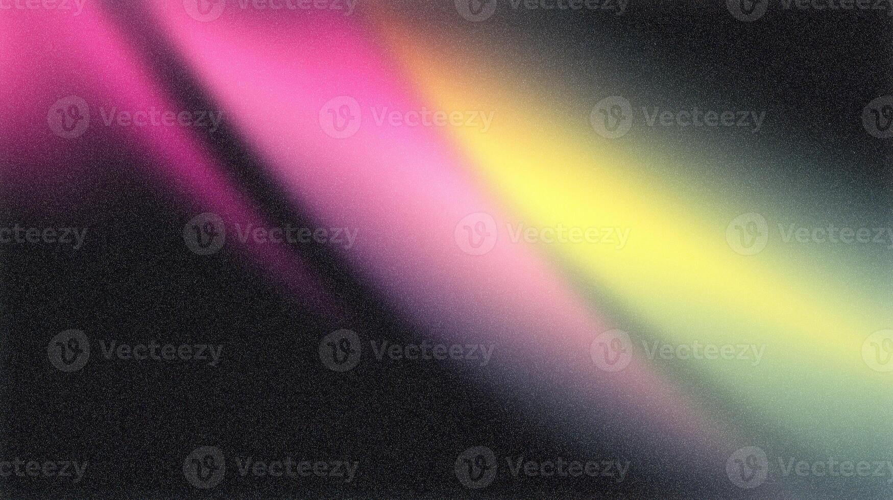 Light trails creating colorful gradient background with noise effect photo