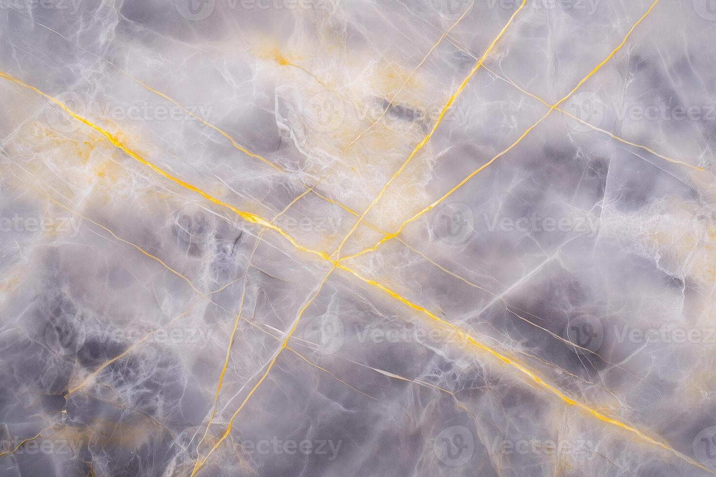 Cracked marble surface with gold veins and intricate texture photo