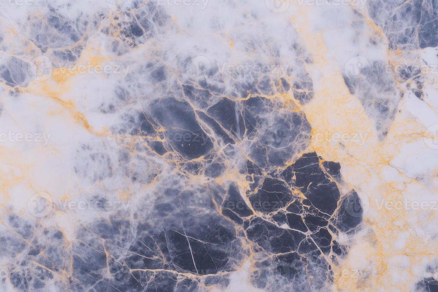 Elegant blue and gold marble texture with intricate veins photo